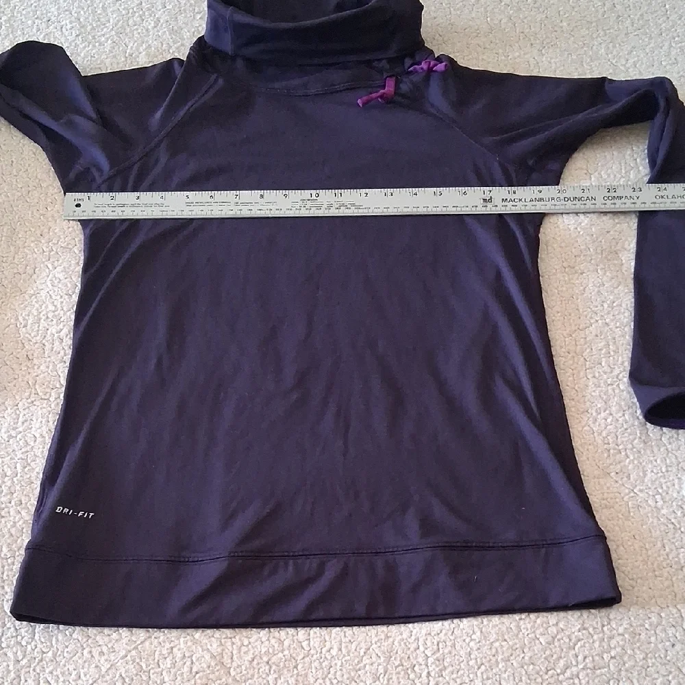 Nike Women's Dark Purple Turtleneck Pullover